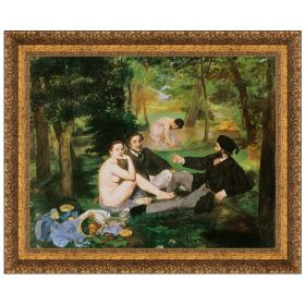 27X22.5 Luncheon On The Grass 1863