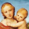 12.5X15 The Small Cowper Madonna 1505