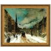 27X23.5 Street Scene With Snow 1902