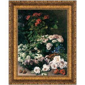 12.5X15 Spring Flowers 1864