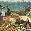 17X15 Terrace At Sainte Adresse 1867