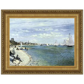 17X14.5 Regatta At Sainte Adresse 1867