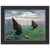 27X22 Fishing Boats At Sea 1868