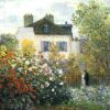 15X12.5 Monets Garden At Argenteuil 1873