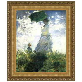 15.5X17 Woman With A Parasol