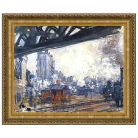 17X15 The Gare Saint Lazare 1877