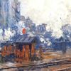 27X23 The Gare Saint Lazare 1877