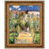 13X15 Artists Garden At Vetheuil 1880