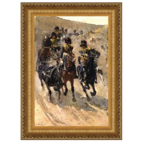 20X30 The Yellow Riders 1886