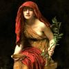 24.5X42.5 The Priestess Of Delphi 1891