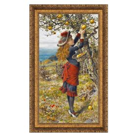 14X21 Small Picking Apples Nr