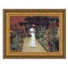 19.25X16.25 Small Lady In A Garden 1906 Nr