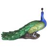 Regal Peacock Statue Large