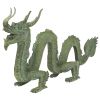 Asian Dragon Bronze Statue