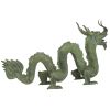 Asian Dragon Bronze Statue