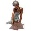 Samantha The Artist Bronze Girl