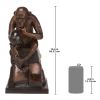 Darwins Ape Bronze Statue