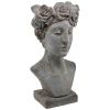 Flora Roman Nymph Head Planter