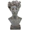 Flora Roman Nymph Head Planter