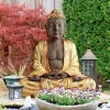 Large Golden Buddha Statue