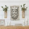 Poseidon Greek God Wall Sculpture