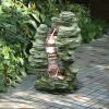 Mineral Point Cascading Garden Fountain