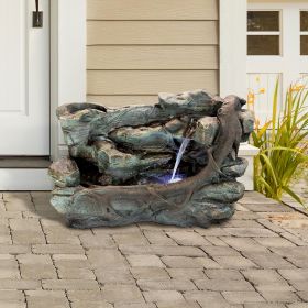 Staggered Rock Canyon Garden Fountain