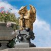 Ball And Chain Gargoyle Statue