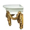 St Benoit Demilune Wall Shelf