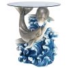 Dolphin Cove Glass Topped Table