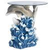 Dolphin Cove Glass Topped Table