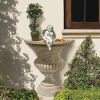 Garden Of Versailles Wall Urn Console