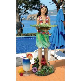 Hawaiian Hula Wahine Butler Table