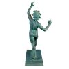 Grande Dancing Faunus Of Pompeii Statue