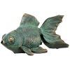 Butterfly Koi Piped Statue