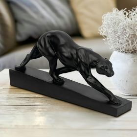 Art Deco Panther On The Prowl Statue