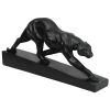 Art Deco Panther On The Prowl Statue