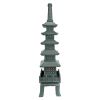 Nara Temple Garden Pagoda Statue