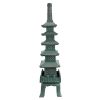 Nara Temple Garden Pagoda Statue