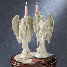 Angels Of Virtue Candleholders