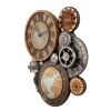 Large Gears Of Time Clock