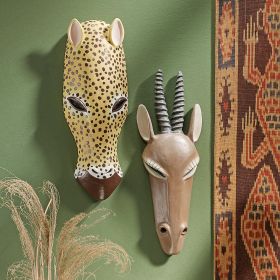 S/ Jaguar & Gemsbok Masks