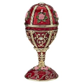 Russian Rosette Enameled Egg