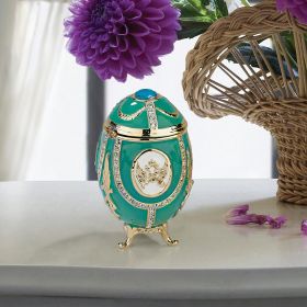 Teal Green Russian Imperial Egg