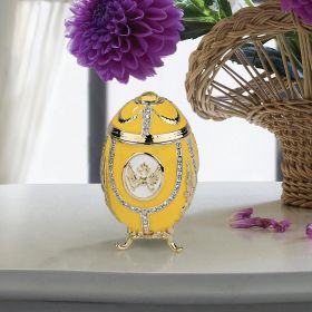 Lemon Yellow Russian Imperial Egg