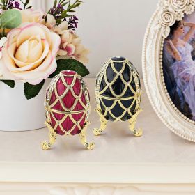 S/ Rouge & Ebene Trellis Eggs