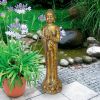 Standing Golding Buddha Statue