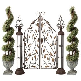 Princess Entryway Metal Garden Gate