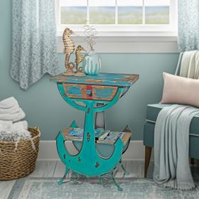 Anchors Aweigh Coastal Side Table