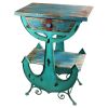 Anchors Aweigh Coastal Side Table